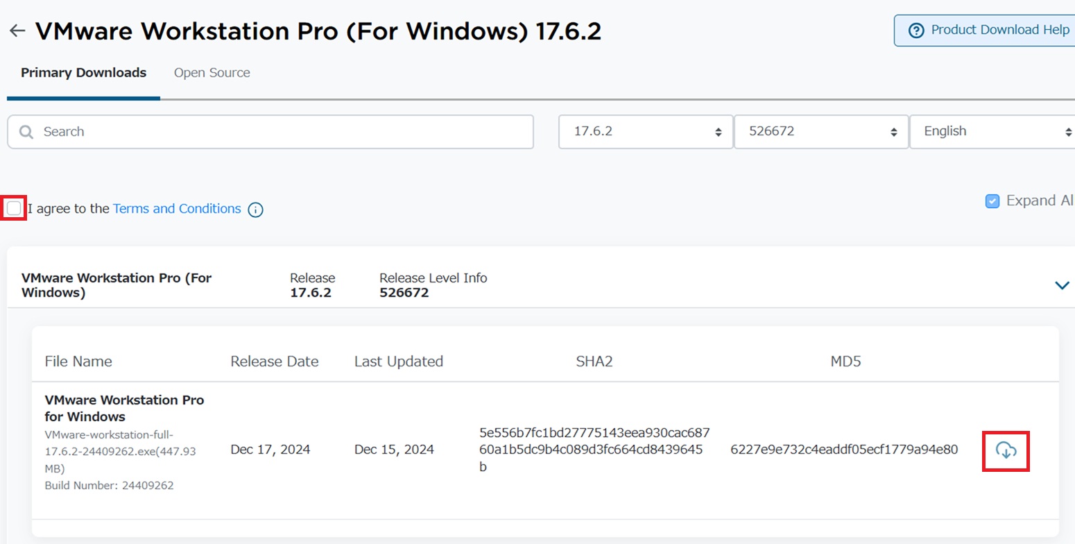 VMware Workstation Proのインストール_17
